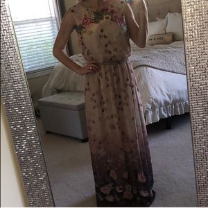 Chelsea & Violet Floral maxi dress